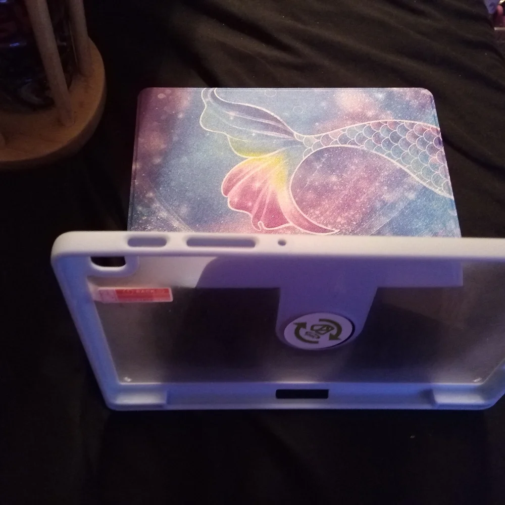 Colorful Tablet Cases with Rainbow and Mermaid Designs
